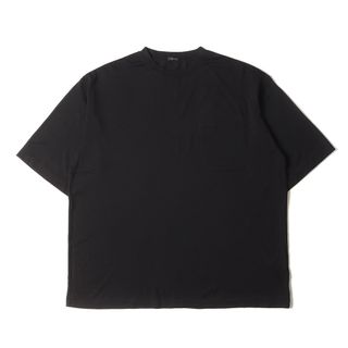 コモリ(COMOLI)の新品 COMOLI コモリ Tシャツ サイズ:4 / 23SS サマーウール 天竺 ポケット クルーネック 半袖Tシャツ ダークブラウン / 日本製 トップス カットソー【メンズ】(Tシャツ/カットソー(半袖/袖なし))