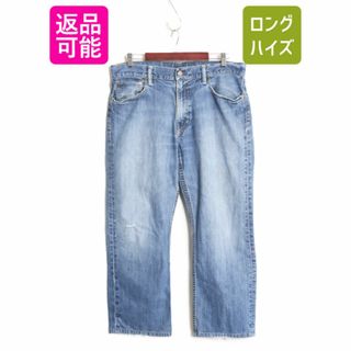 ラルフローレン(Ralph Lauren)のヴィンテージ 加工 ポロ ラルフローレン セルビッチ デニム パンツ メンズ 34 30 古着 ジーンズ ジーパン ストレート アタリ 黒カン Gパン(デニム/ジーンズ)