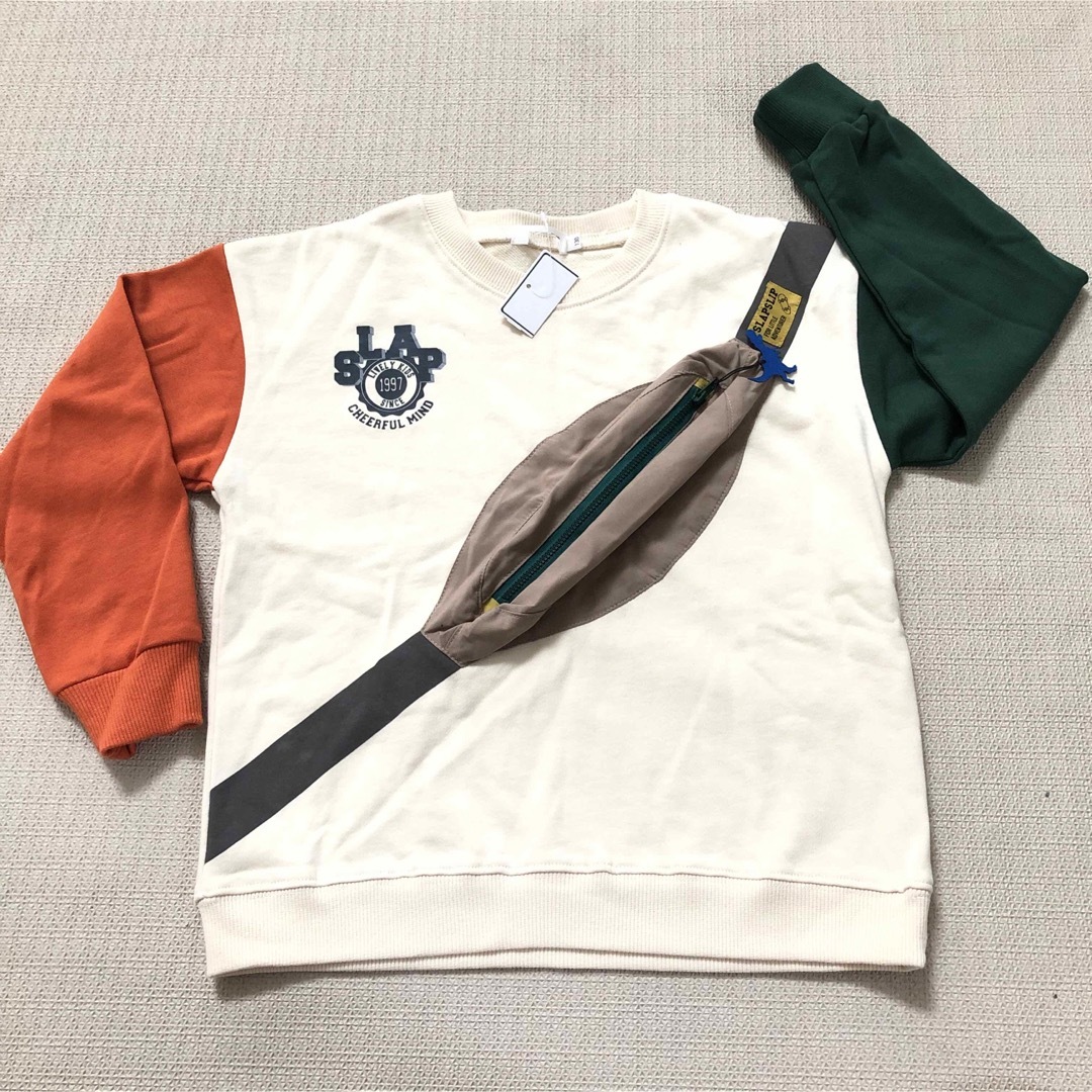 130cm 子供トレーナー　新品 キッズ/ベビー/マタニティのキッズ服男の子用(90cm~)(Tシャツ/カットソー)の商品写真