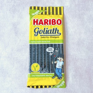 HARIBO 【日本未販売】goliath 125g リコリスロンググミ(菓子/デザート)