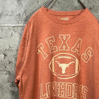 TEXAS LONGHORNS フットボール 牛 ビック Tシャツ(Tシャツ/カットソー(半袖/袖なし))