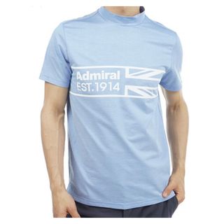 Admiral - 【新品未使用】Admiral アドミラル モックネックシャツ サックス