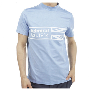 アドミラル(Admiral)の【新品未使用】Admiral アドミラル モックネックシャツ サックス(ウエア)