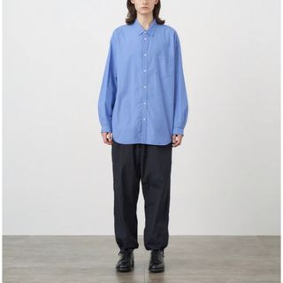 エイトン(ATON)のaton hand dye nylon over pants ナイロンパンツ(その他)