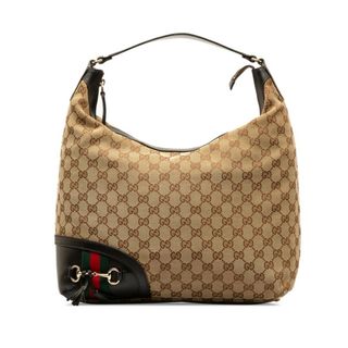 グッチ(Gucci)のグッチ GGキャンバス シェリーライン ハンドバッグ トートバッグ 232968 キャンバス レディース GUCCI 【1-0146916】(ハンドバッグ)