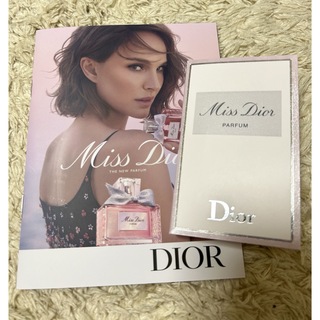 クリスチャンディオール(Christian Dior)の新品未使用　ミスディオール　サンプル(香水(女性用))