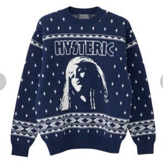 ヒステリックグラマー(HYSTERIC GLAMOUR)の【M】HYSTERIC GLAMOUR HYS NORDICジャカード セーター(ニット/セーター)