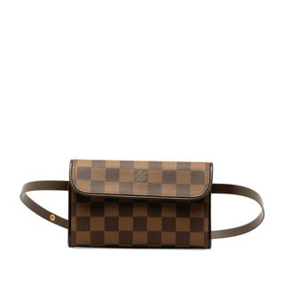 ルイヴィトン(LOUIS VUITTON)の美品 ルイ ヴィトン モノグラム ポシェフロランティーヌ スペシャルオーダー ウエストバッグ ショルダーバック N51857 PVC レディース LOUIS VUITTON 【1-0147524】(ショルダーバッグ)