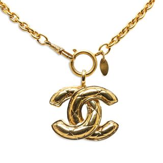 シャネル(CHANEL)のシャネル ヴィンテージ ココマーク ネックレス メッキ レディース CHANEL 【222-48879】(ネックレス)