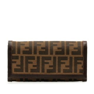 FENDI - フェンディ ズッカ 長財布 30851 キャンバス レディース FENDI 【1-0149027】