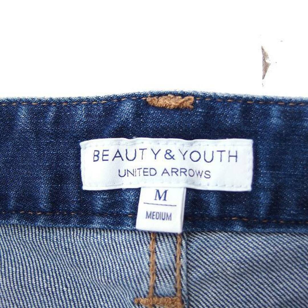 BEAUTY&YOUTH UNITED ARROWS(ビューティアンドユースユナイテッドアローズ)のB&Y ユナイテッドアローズ デニム ジーンズ テーパード パンツ M ネイビー メンズのパンツ(スラックス)の商品写真