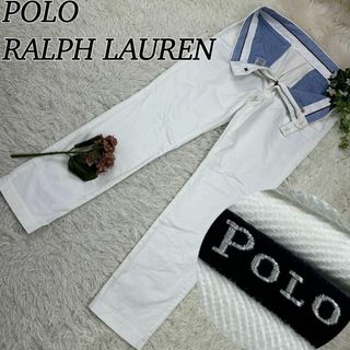 ポロラルフローレン(POLO RALPH LAUREN)のポロラルフローレン メンズ スラックス スリムフィット ストレッチ XL 36(スラックス)