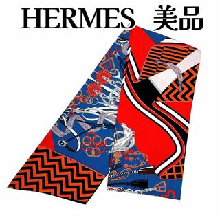 エルメス(Hermes)のエルメス マキシツイリー 鞍職人の花束 シルク スカーフ(バンダナ/スカーフ)
