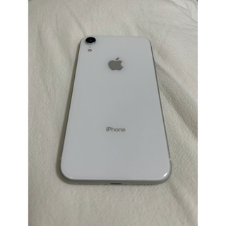 アップル(Apple)のiPhone XR 64gb white(スマートフォン本体)