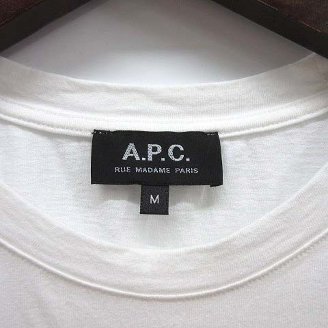 A.P.C(アーペーセー)のアーペーセー A.P.C. RUE MADAME PARIS ロゴ刺繡 Tシャツ メンズのトップス(Tシャツ/カットソー(半袖/袖なし))の商品写真