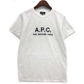 アーペーセー A.P.C. RUE MADAME PARIS ロゴ刺繡 Tシャツ