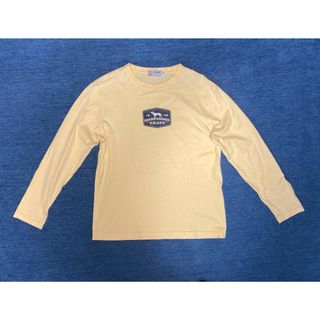 チャップス(CHAPS)のCHAPS Ralph Lauren Tシャツ ロンT イエロー プリントT(Tシャツ/カットソー(七分/長袖))