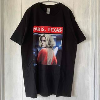 ギルタン(GILDAN)の映画PARIS, TEXAS /ナスターシャ・キンスキー/XLサイズ　ブラック(Tシャツ/カットソー(半袖/袖なし))