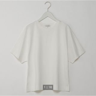 クールタッチコットンボックスTシャツ　白