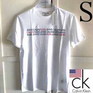 レア 新品 USA カルバンクライン T シャツ ck 白 S 下着