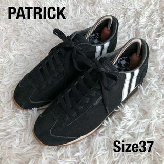 パトリック(PATRICK)のPATRICKパトリック　スニーカー　ネバダ　ブラック黒　37(スニーカー)