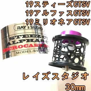 ダイワ(DAIWA)の19 スティーズ アルファス ミリオネア CT SV フィネスプール ブラック(リール)