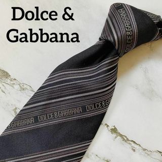 DOLCE&GABBANA - 未使用タグ付★ドルチェ＆ガッバーナ★ネクタイ★総柄★レジメンタル ★シルク