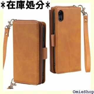 iPhone XR ケース 手帳型 多財布デザイン ア i S1 カーキ 209