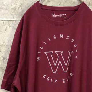 UNDER ARMOUR - WILLIAMSBURG ゴルフ カジュアル USA輸入 Tシャツ