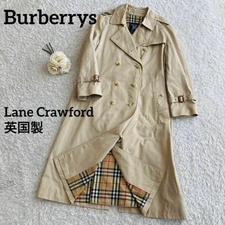 バーバリー(BURBERRY)の良品★バーバリーズ★トレンチコート★レーンクロフォード★ベージュ★レトロ★L位(トレンチコート)