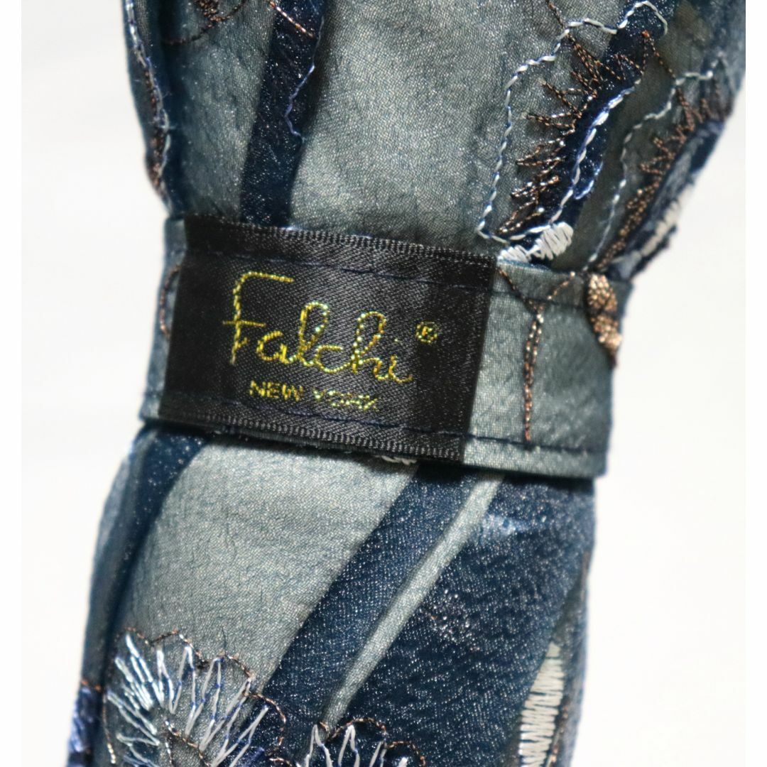 falchi New York(ファルチニューヨーク)の新品【長傘 日傘】 Falchi New York 繊細二層張り 豪華レース刺繍 レディースのファッション小物(傘)の商品写真