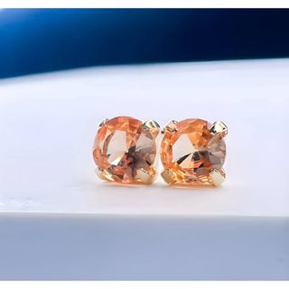 スペサルティンガーネット　ピアス(ピアス)