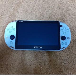 ソニー(SONY)のpsvita本体　ホワイト　中古箱無し　値下げ不可(携帯用ゲーム機本体)