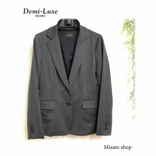 デミルクスビームス(Demi-Luxe BEAMS)の★Demi-Luxe BEAMS★ ウール地 テーラードジャケット 36(テーラードジャケット)