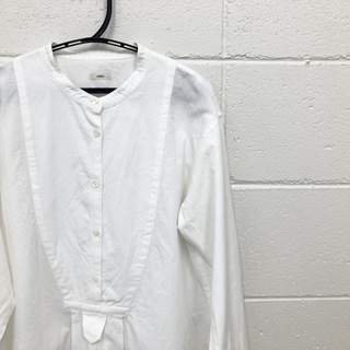 イエナ(IENA)の◇大人気◇IENA/イエナ　バンドカラーシャツ　サイズ36　ホワイト　白色　(シャツ/ブラウス(長袖/七分))