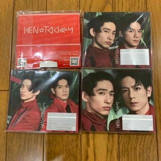 ジャニーズ(Johnny's)の逆転ラバーズ　KEN☆Tackey 滝沢秀明　三宅健　新品未開封3形態(ポップス/ロック(邦楽))