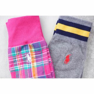 ポロラルフローレン(POLO RALPH LAUREN)のPOLOポロラルフローレン【2足セット／メンズ】おしゃれなソックス【新品です】(ソックス)