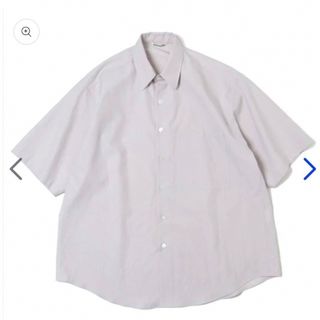 AURALEE WASHED FINX TWILL BIG SHIRTS