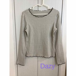 SHEIN - Dazy ボーダー　カットソー　Lサイズ