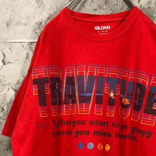 TRAVITUDE キャンプ アメリカ輸入 オーバーサイズ Tシャツ(Tシャツ/カットソー(半袖/袖なし))