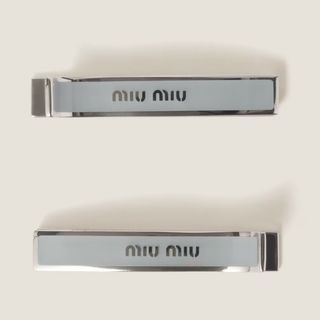 ミュウミュウ(miumiu)のmiumiu ヘアクリップ(ヘアピン)