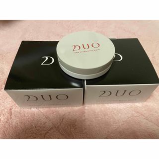 デュオ(DUO)のDUO クレンジングバーム　黒２つと、ミニサンプル(クレンジング/メイク落とし)