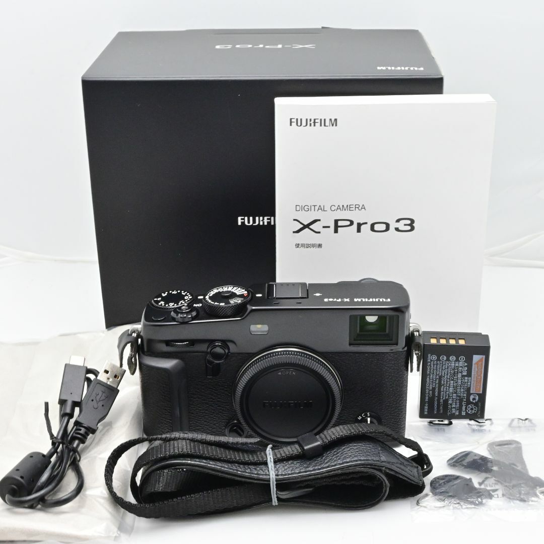 富士フイルム(FUJIFILM) ミラーレス一眼カメラ X-Pro3 ブラック