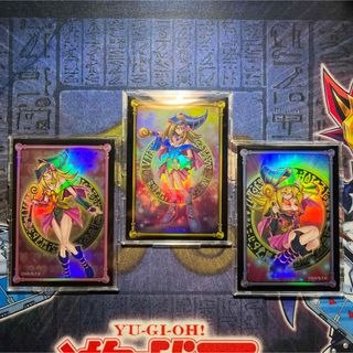 遊戯王 - 新品　未使用　ブラックマジシャンガール　キラ加工　限定　スリーブ　3枚セット