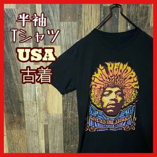 人物 イベント プリント S ブラック メンズ USA古着 半袖 Tシャツ(Tシャツ/カットソー(半袖/袖なし))