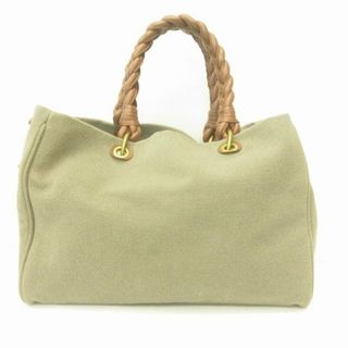 ボッテガヴェネタ(Bottega Veneta)のボッテガヴェネタ トートバッグ 171267 編み込み 茶 STK ☆AA★(トートバッグ)