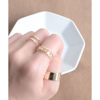 【最入荷】ファランジリング　指輪　 関節リング　オシャレ　アクセサリー　金(リング(指輪))