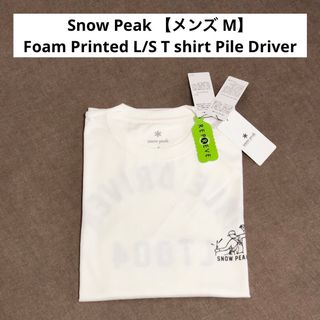 Snow Peak - スノーピーク【Snow peak】ロンT・Foam Printed L/S T 