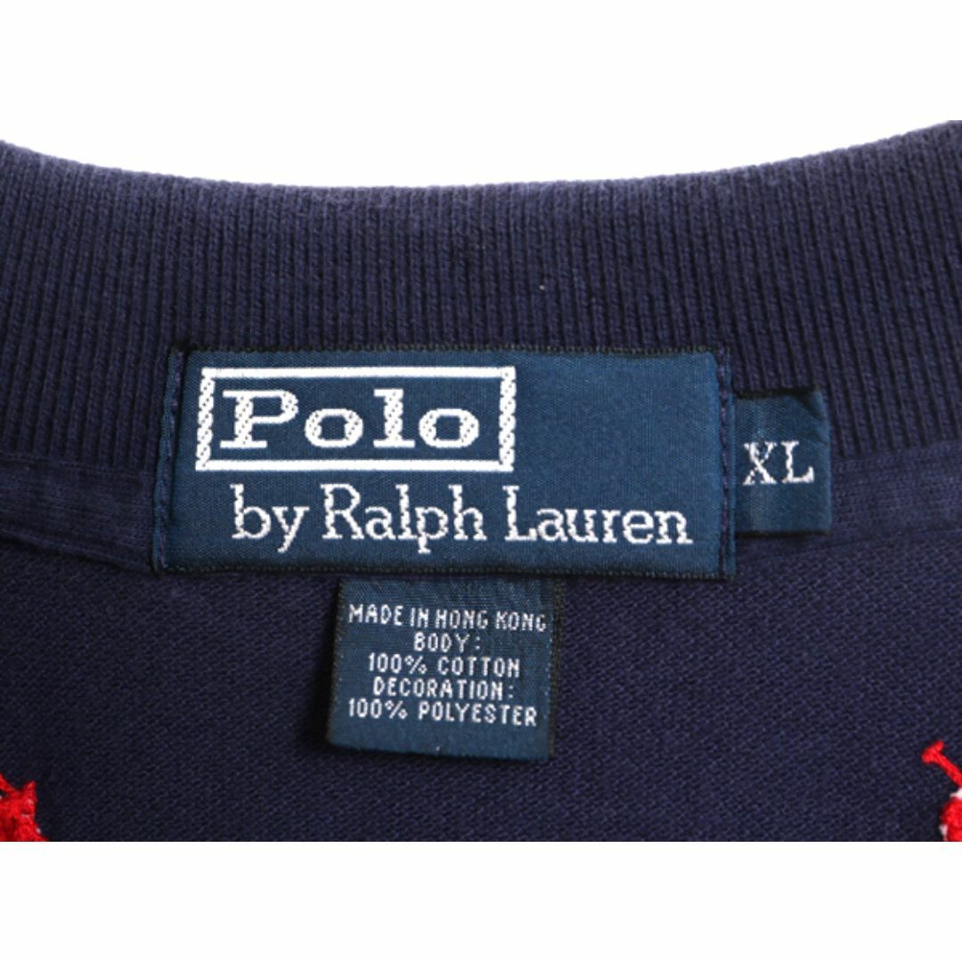 Ralph Lauren - 90s ポロ ラルフローレン 鹿の子 半袖 ポロシャツ Ralph Lauren - 90s ポロ ラルフローレン 鹿の子 半袖 ポロシャツ