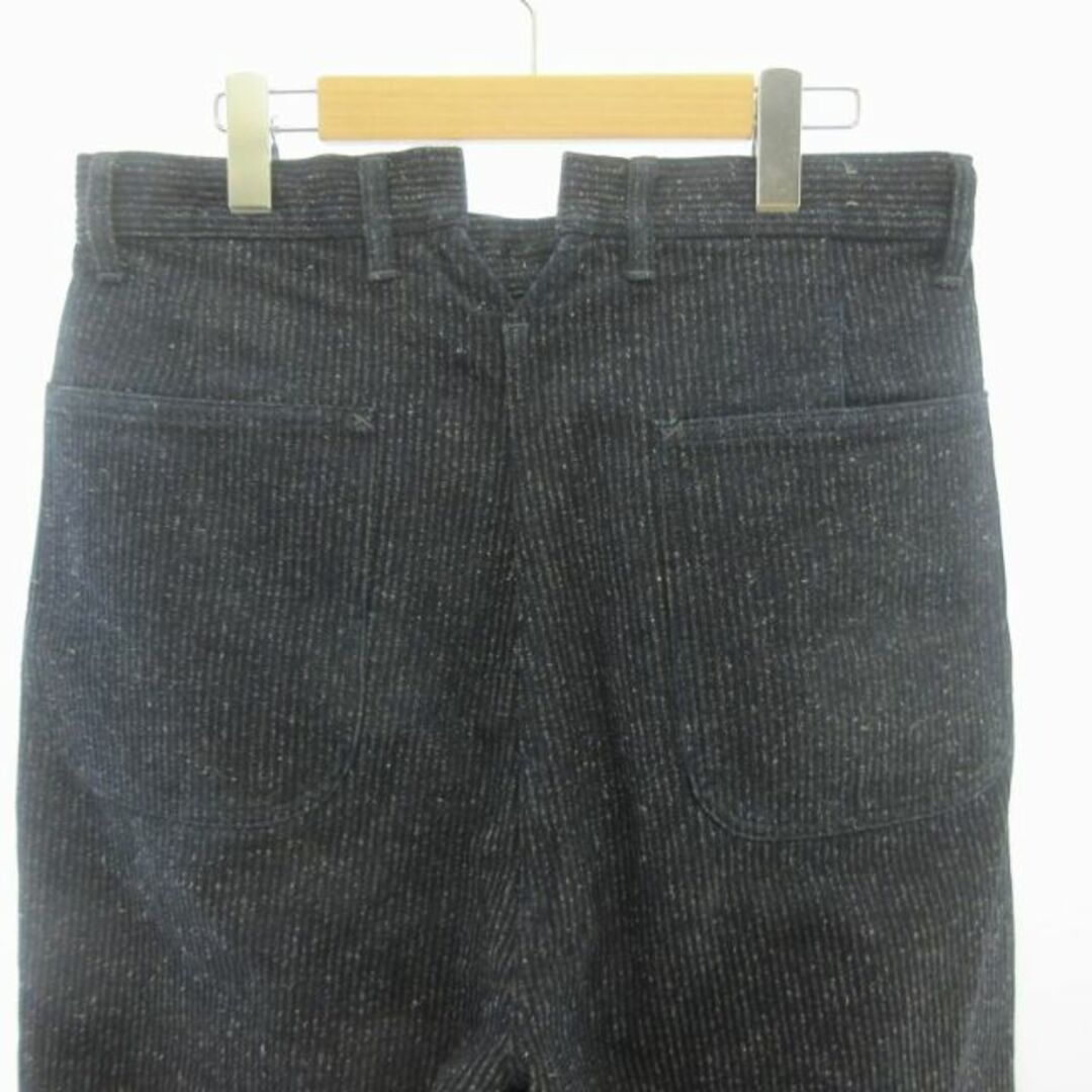 JOURNAL STANDARD(ジャーナルスタンダード)のジャーナルスタンダードホームステッド パンツ スラックス 紺  約S ■KK03 メンズのパンツ(スラックス)の商品写真